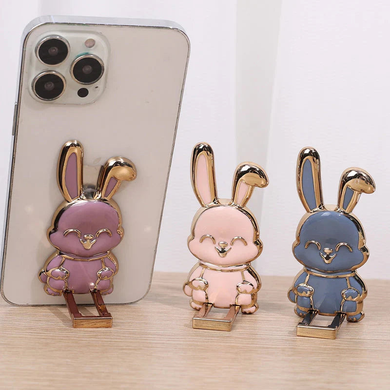 BunnyGrip Foldable Rabbit Phone Holder