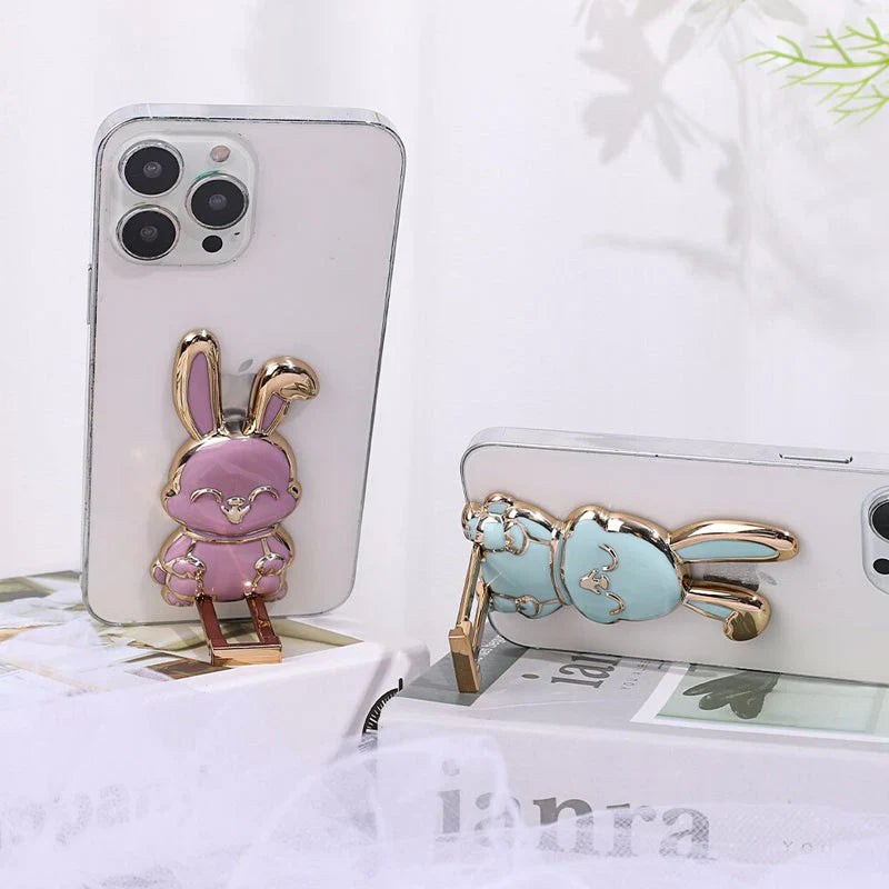 BunnyGrip Foldable Rabbit Phone Holder