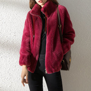 Double-Sided Fleece Jacket