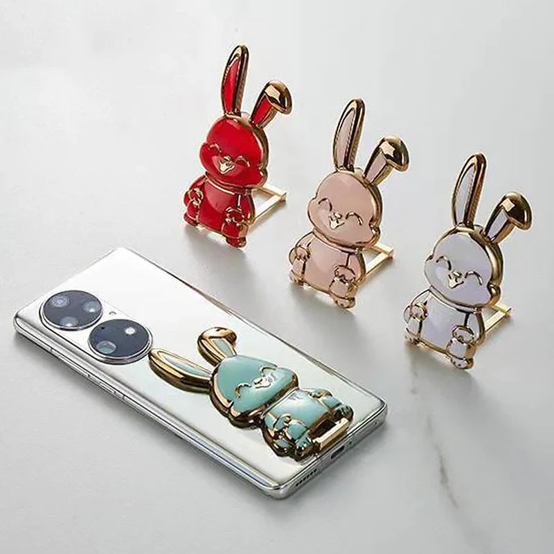 BunnyGrip Foldable Rabbit Phone Holder