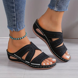 Sydney Elegant Low Heel Wedges for Women