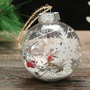 Sphereflake Snowflake Christmas Balls | Set of 4