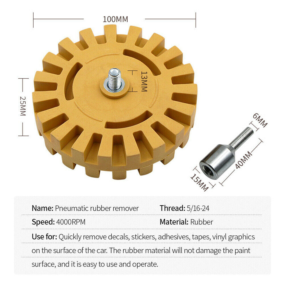 50% OFF | Demover™ Polishing Wheel Decal Remover