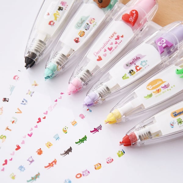 50% OFF | Frate™ DIY Lace Decoration Tape Pen | Set of 6