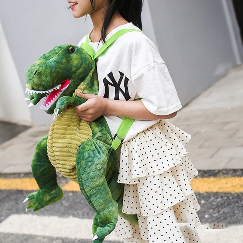 Dinozo Cartoon Dinosaur Plush Doll Backpack