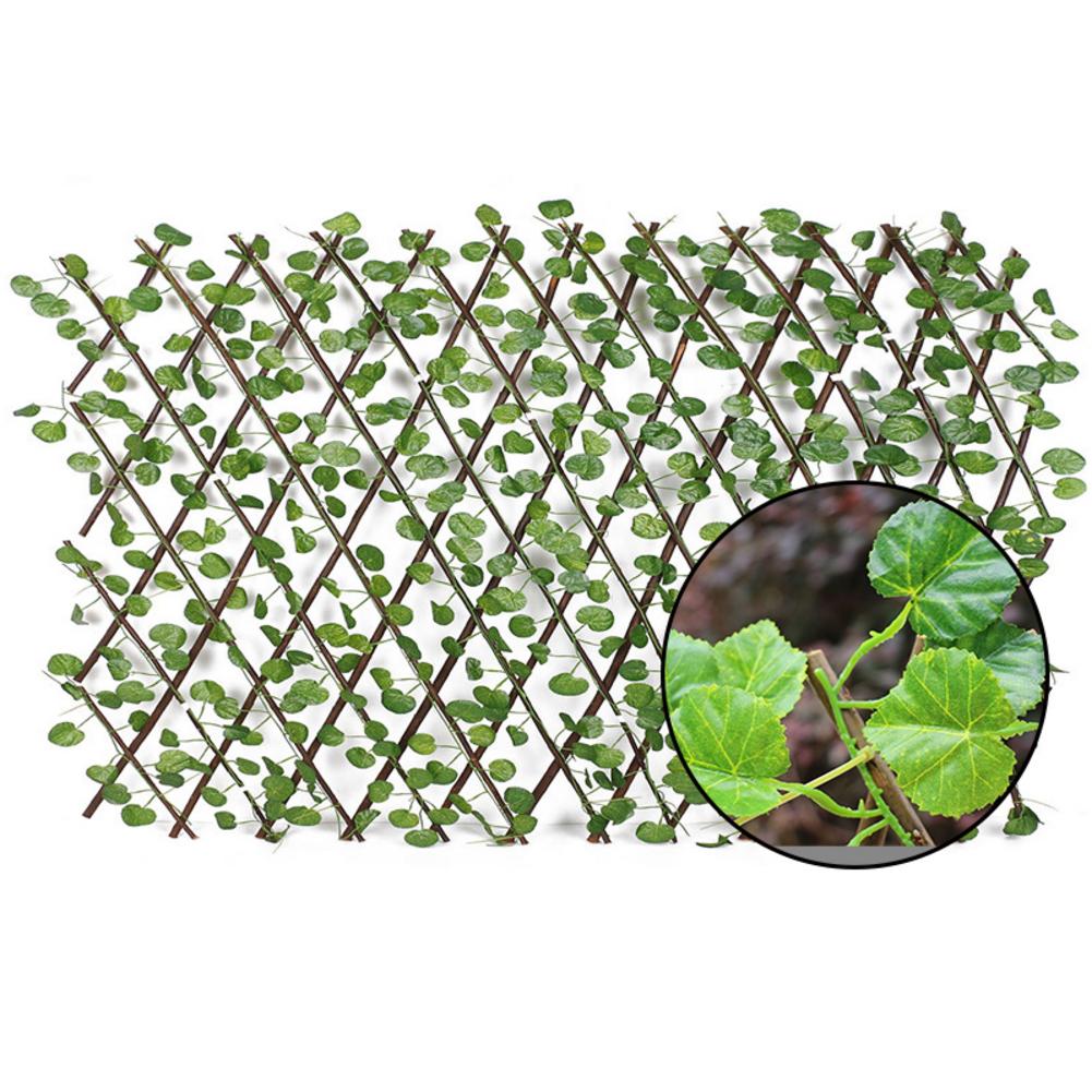 NatureWall™ Expandable Faux Leave Fence