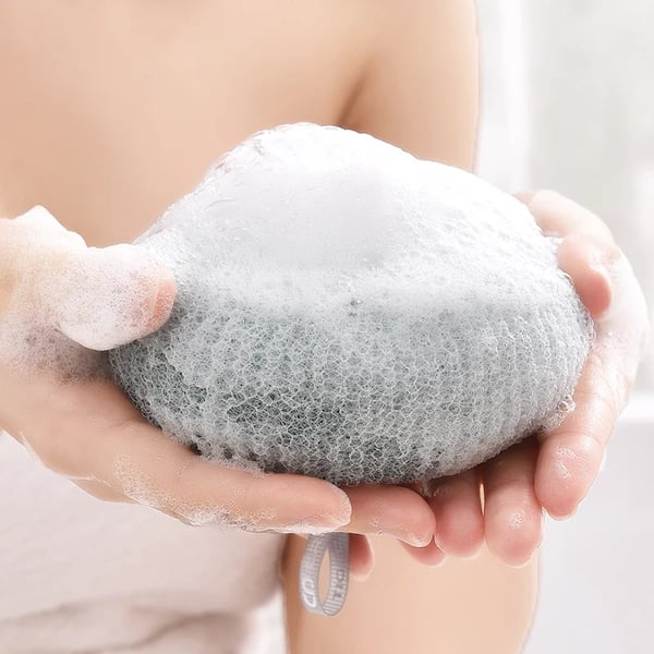 Luxshower™ High-End Bath Sponge with Suction