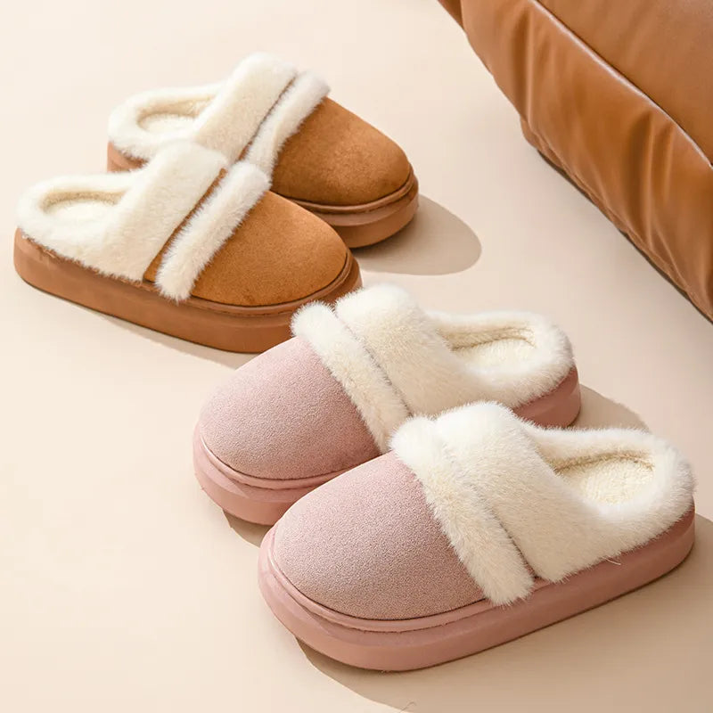 Fluzzle Fluffy Warm Slippers for Women