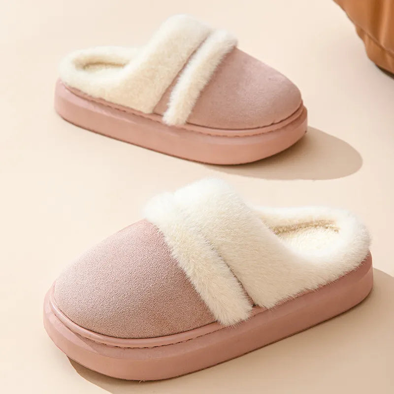 Fluzzle Fluffy Warm Slippers for Women