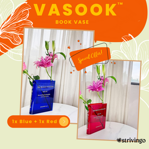 Vasook™ Book Vase | BUY 1 GET 2!