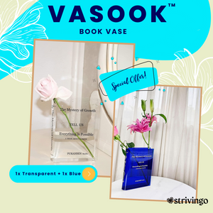 Vasook™ Book Vase | BUY 1 GET 2!