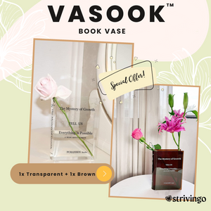 Vasook™ Book Vase | BUY 1 GET 2!