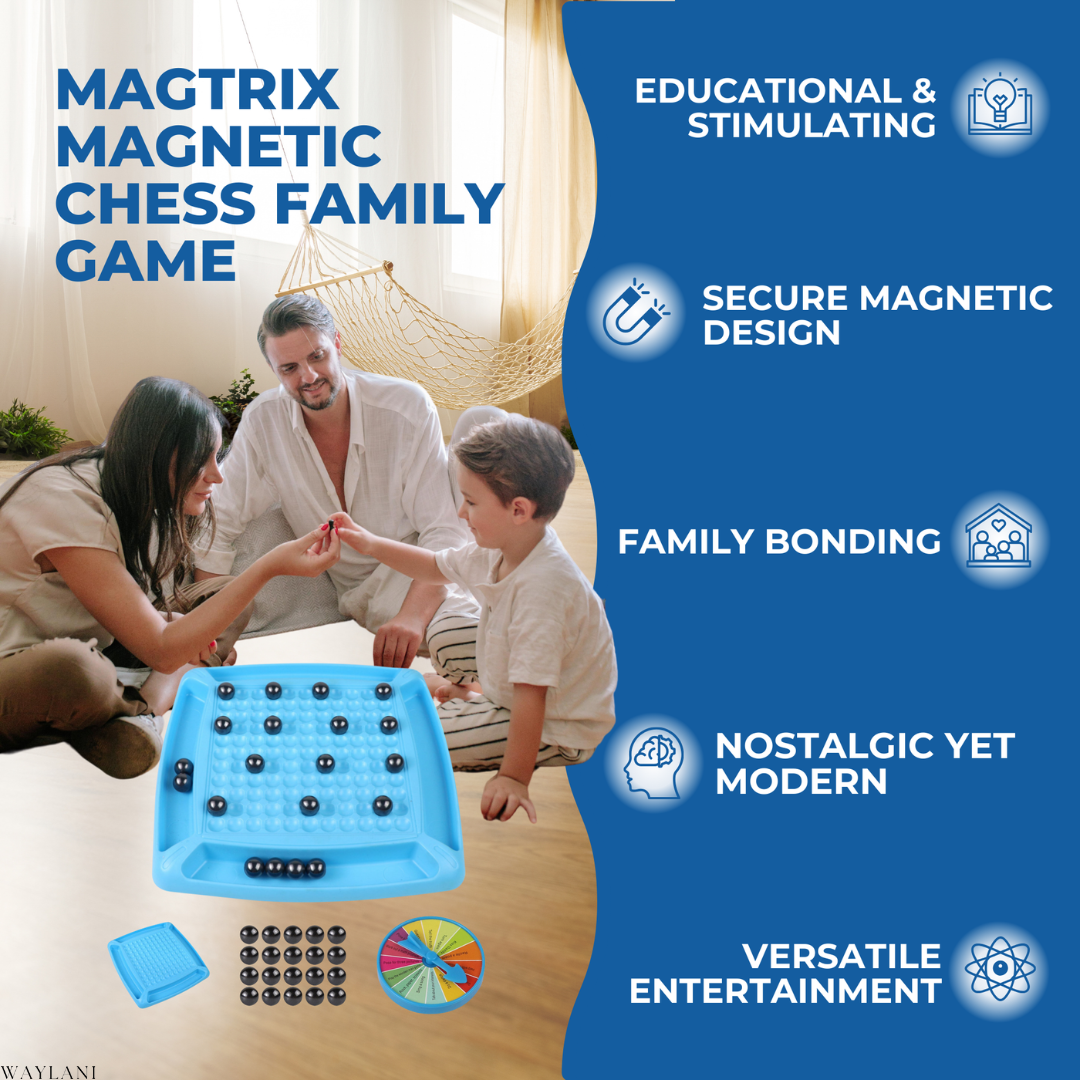 Magtrix Magnetic Chess Family Game