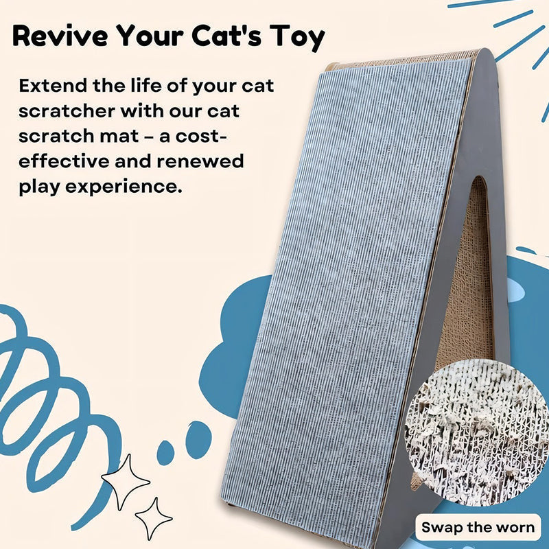 Scratty Cat Scratching Mat - Set of 2 Mats