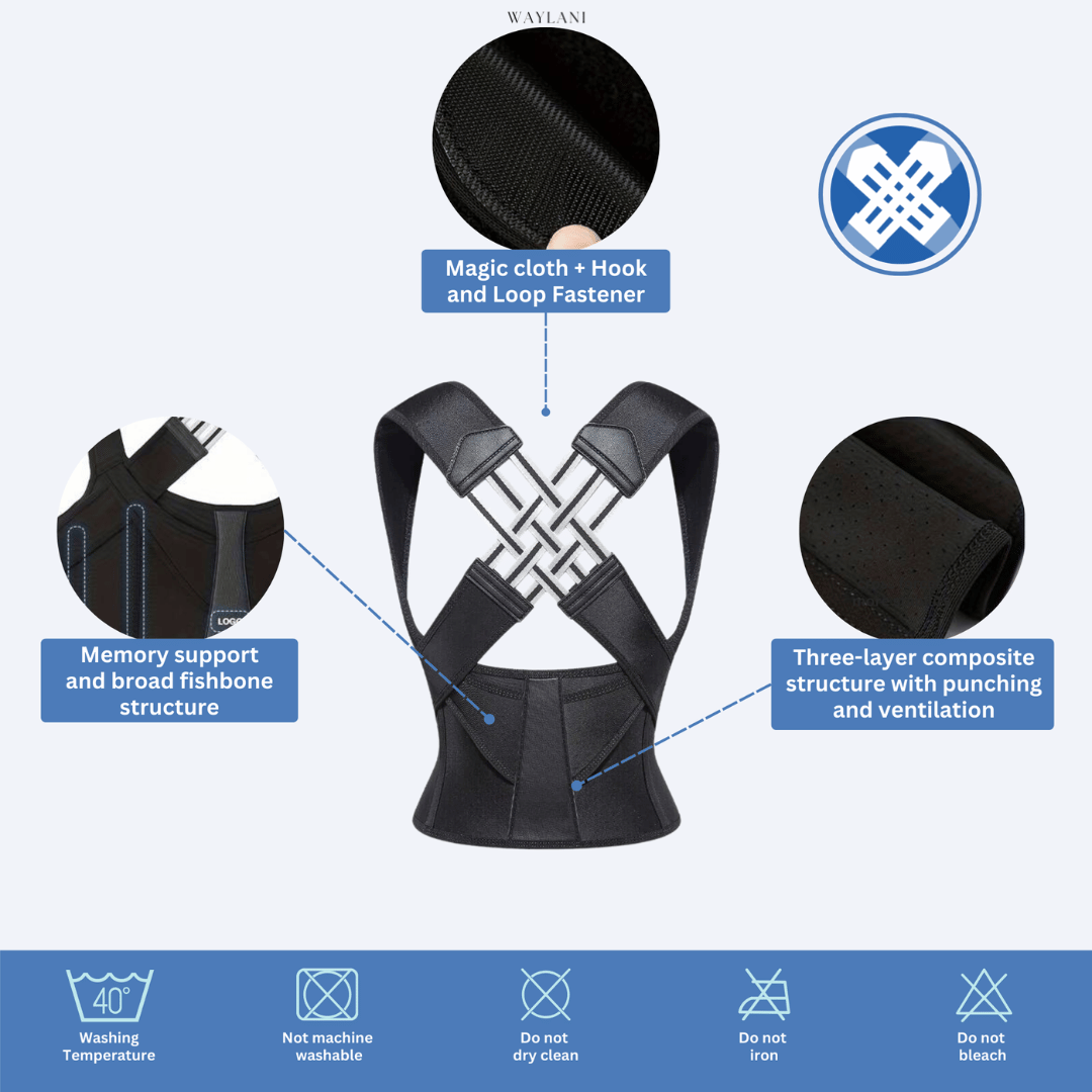 Backfix™ Adjustable Back Posture Belt