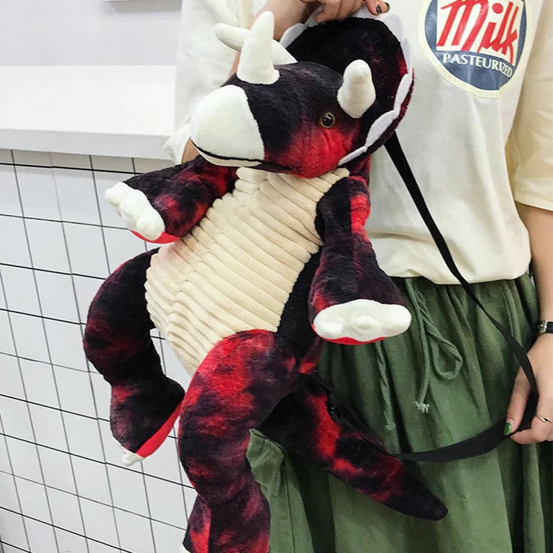 Dinozo Cartoon Dinosaur Plush Doll Backpack