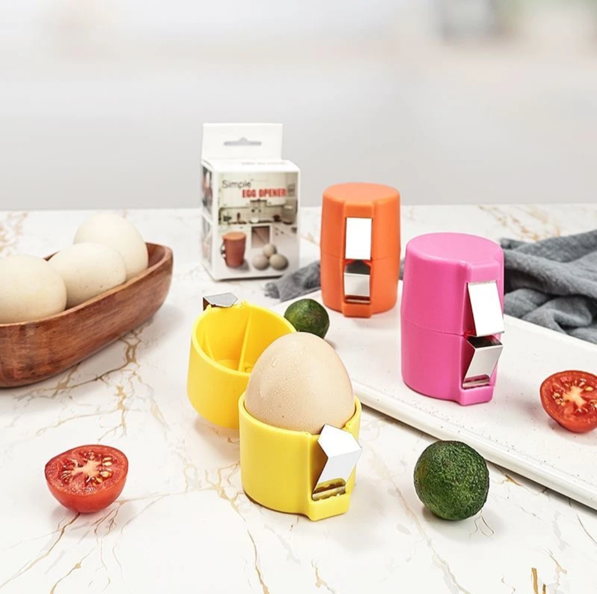 Yolkly Eggshell Opener & Separator | BUY 2 GET 1 FREE (3PCS)