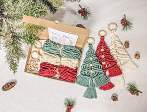 Festree 3PCS/Set DIY Woven Christmas Tree Kit