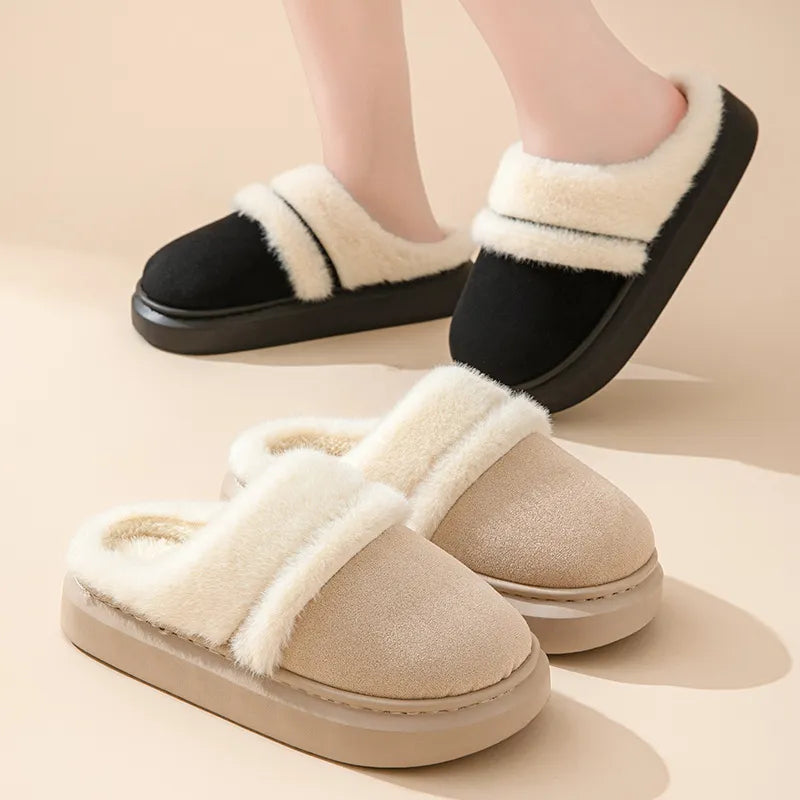 Fluzzle Fluffy Warm Slippers for Women