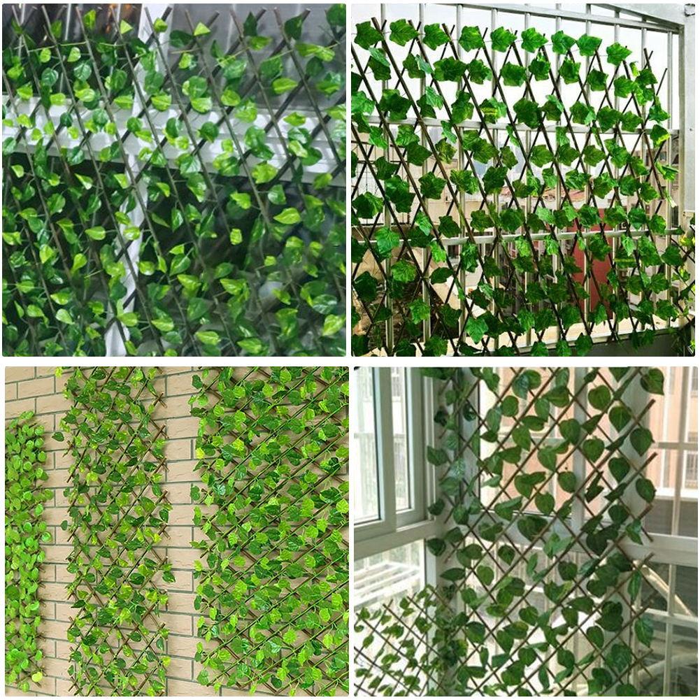 NatureWall™ Expandable Faux Leave Fence