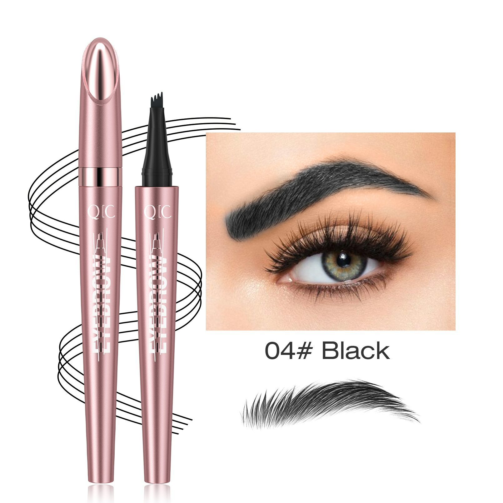 QIC Waterproof Precision Brow Sculptor - BUY 1 GET 1 FREE (2PCS)