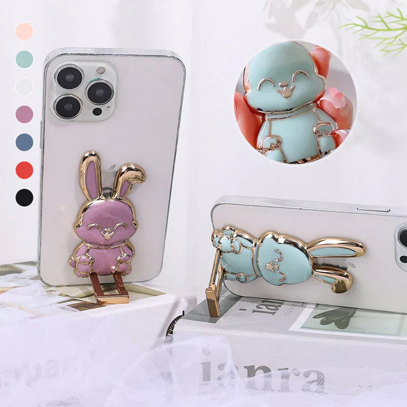 BunnyGrip Foldable Rabbit Phone Holder