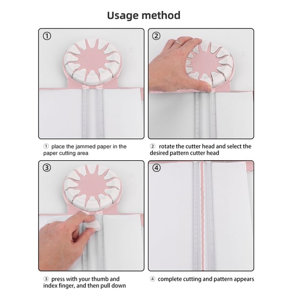 Cutaway 12-in-1 360° Rotary Circular Paper Cutter