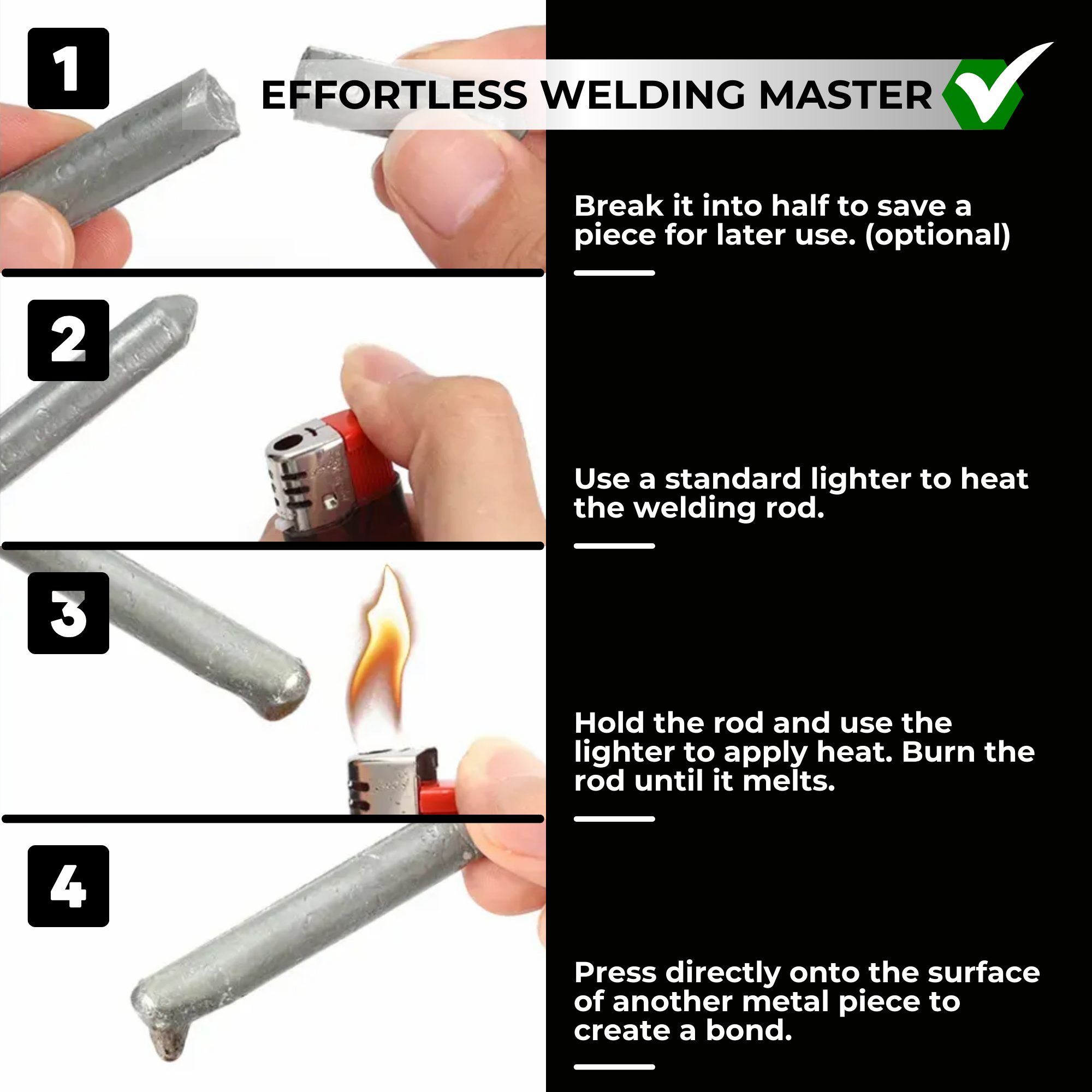 Atmosweld Low Temperature Welding Rod Set