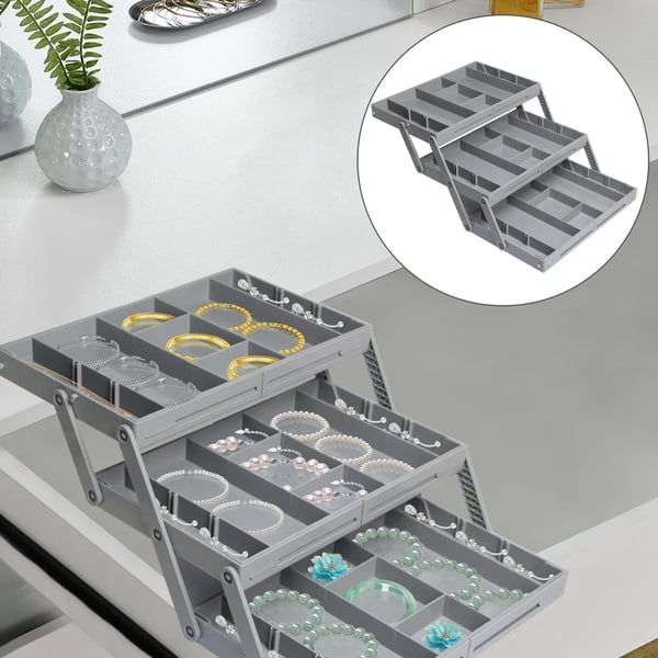 Sortee 2/3 Tier Multi-Tier Smart Drawer Organizer