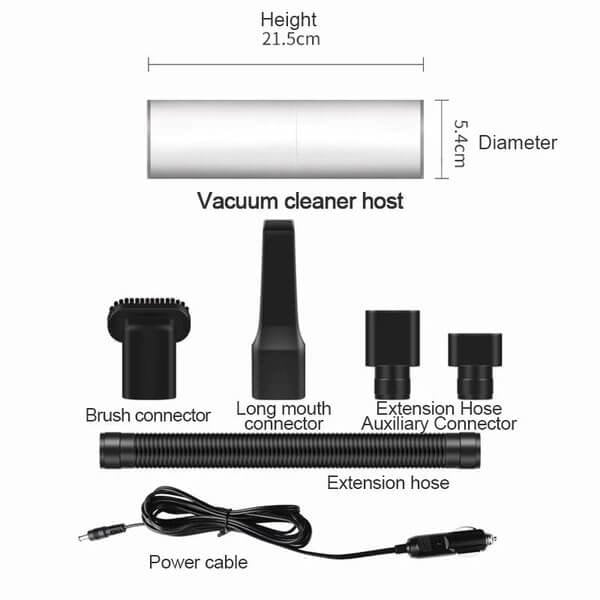 MuVac™ USB Mini Portable Vacuum Cleaner