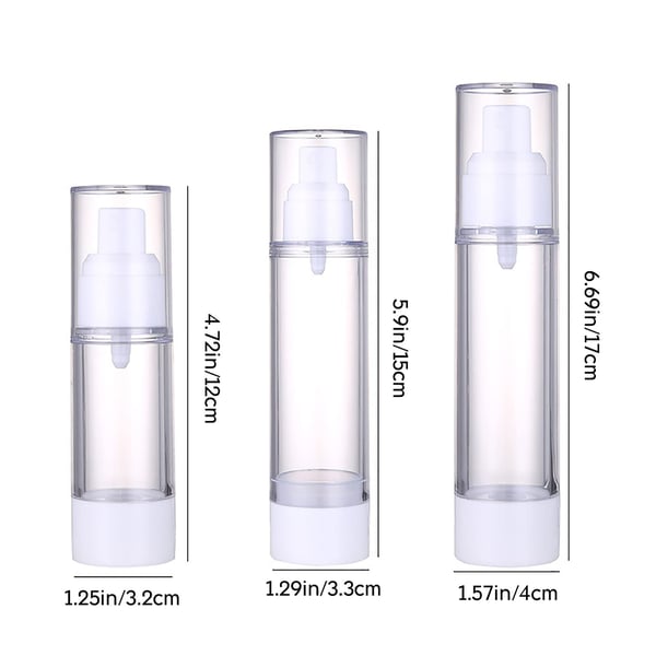 Pumpease Airless Pump Bottles | BUY 1 GET 1 FREE