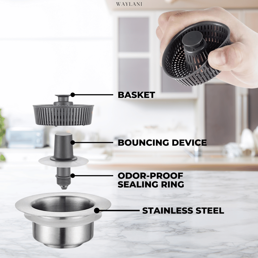 Flexsink 3-in-1 Push-Type Sink Aid & Stopper | BUY 1 GET 1 FREE (2PCS)