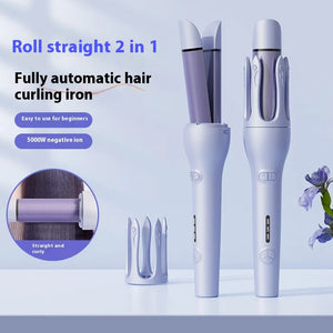 SilkWave 32mm Automatic Hair Curler with Dual-Purpose Anion Technology