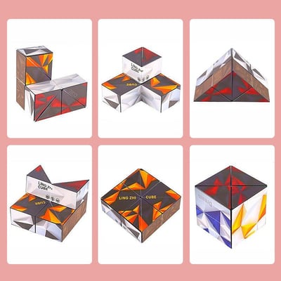 Inficube Infinite Transforming Puzzle Cube