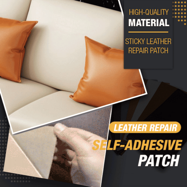 Patchwise Self-Adhesive Leather Sofa Repair Patch