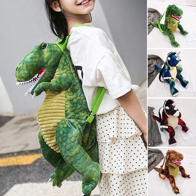 Dinozo Cartoon Dinosaur Plush Doll Backpack