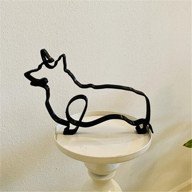 CanineArt™ Metal Dog & Cat Sculptures