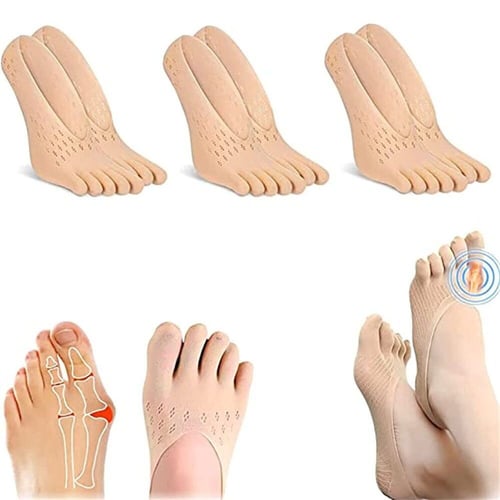 Freetoe Ultra-Thin Five-Toe Breathable Socks | Set of 5 Pairs