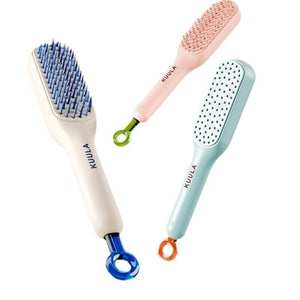 Easycom Self-Cleaning Anti-Static Massage Comb