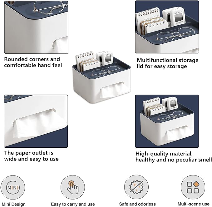 Tissuease Elegant Multifunctional Tissue Box