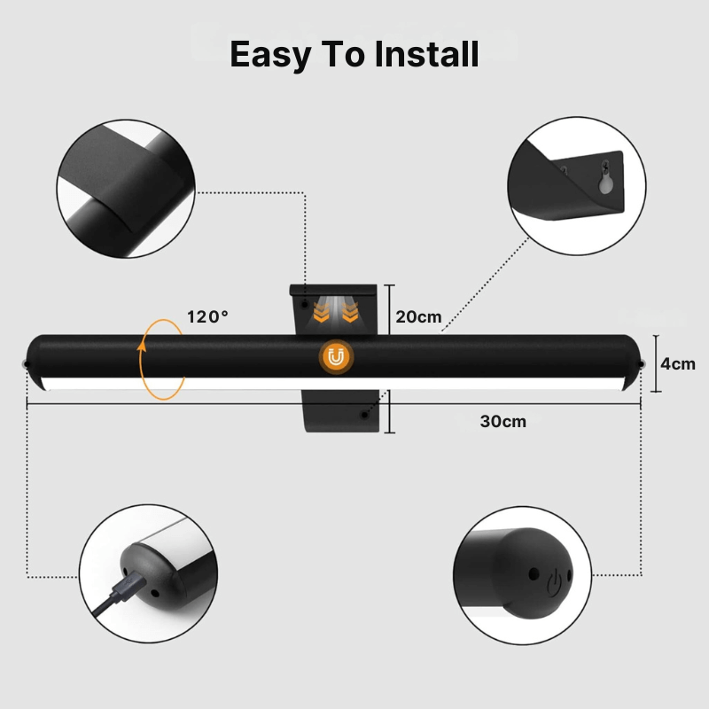 Photolluminate LED Rechargeable Picture Light