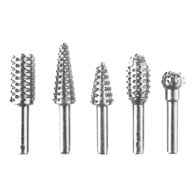 Rotexa™ Premium Tungsten Steel Carbide Rotary Burr Set