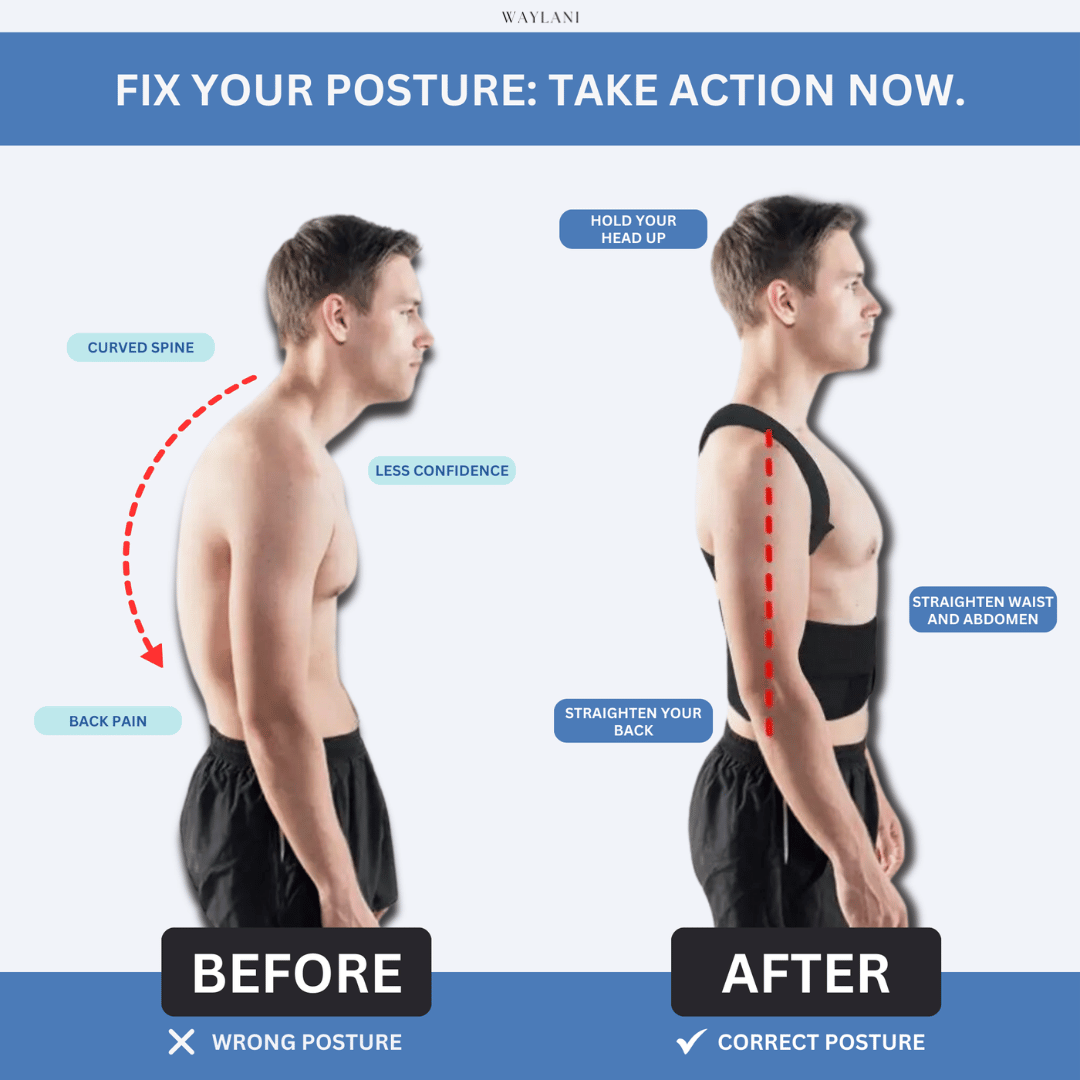 Backfix™ Adjustable Back Posture Belt