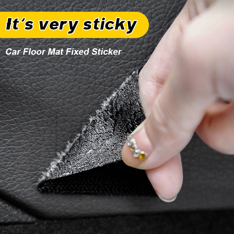 Safetrac Anti-Slip Self-Adhesive Car Mat Stickers | Set of 10 PCS