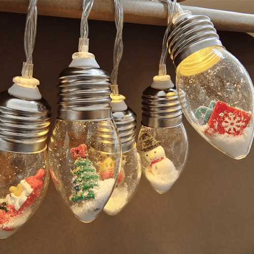 Litree Christmas Vintage Decor String Lights