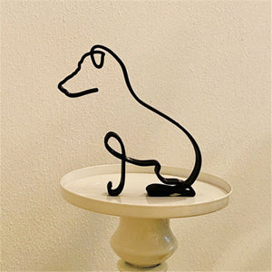 CanineArt™ Metal Dog & Cat Sculptures