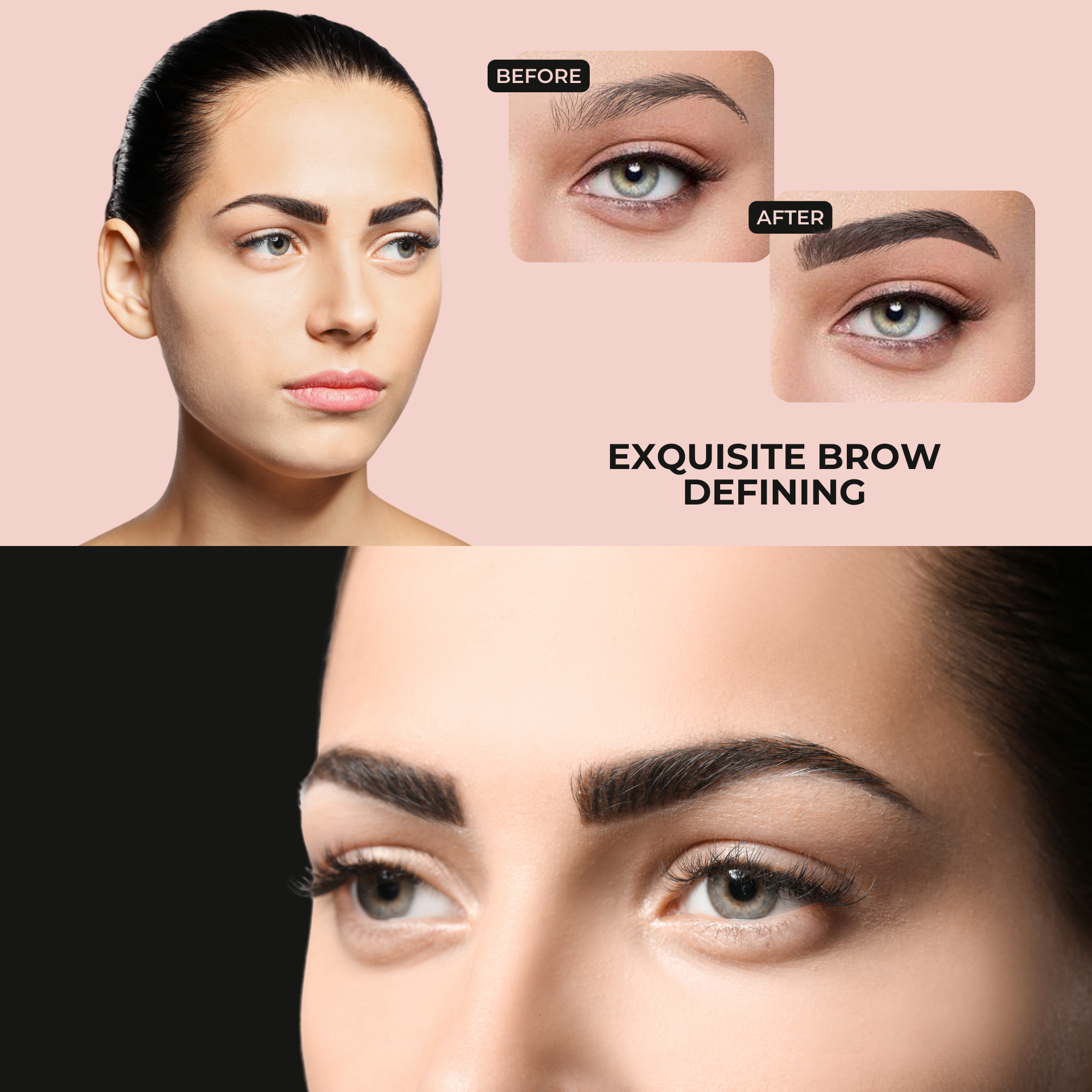 Quickbrow 3 Seconds Eyebrow Stamp Kit