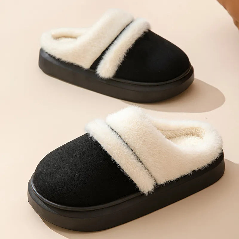 Fluzzle Fluffy Warm Slippers for Women