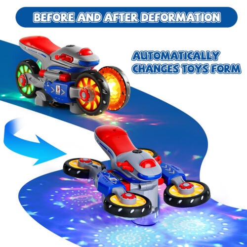 Motomorph Electric Deformation Motorcycle Toy for Kids