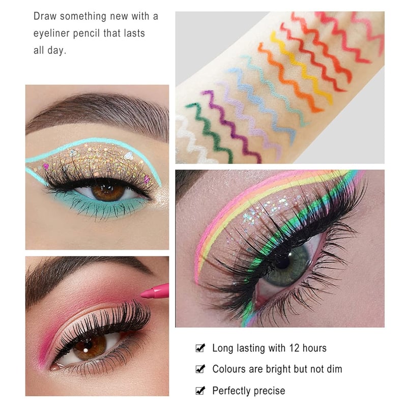 Handyliner Luxurious Handayan 20-Piece Colored Eyeliner Collection